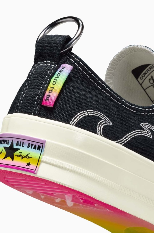 Converse tenisówki Chuck 70 OX Pride A10215C czarny