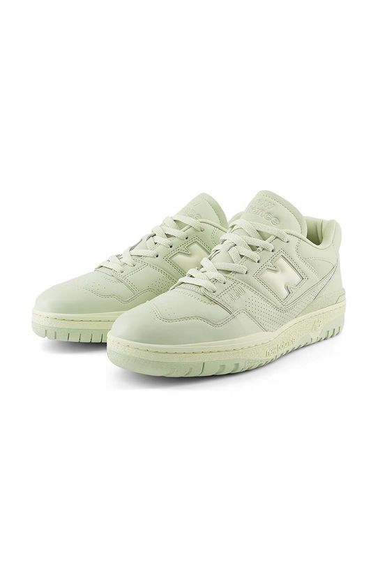 Încălțăminte New Balance sneakers din piele BB550MCC BB550MCC verde