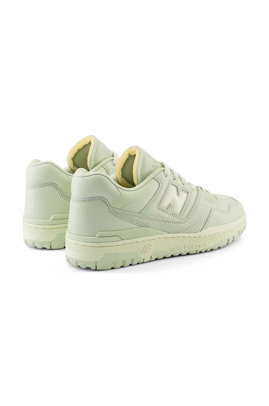 Kožené tenisky New Balance BB550MCC zelená BB550MCC