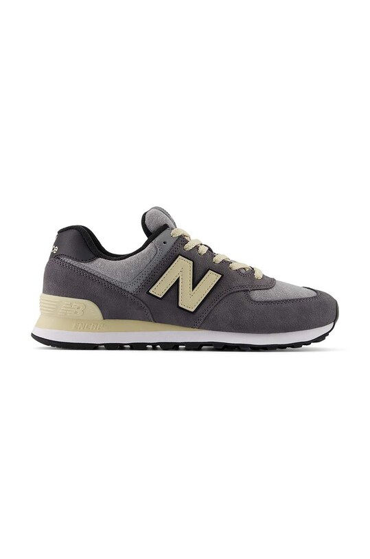 Tenisky New Balance U574LGG semišová koža sivá U574LGG