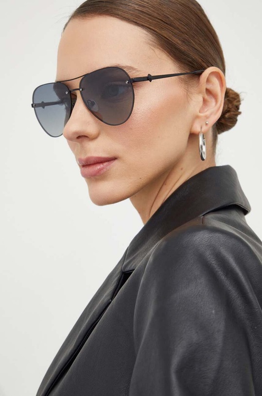 Слънчеви очила Kurt Geiger London авиатор черен 2294100999