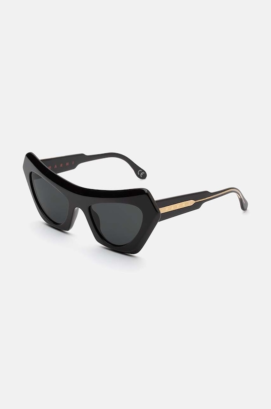 Marni okulary przeciwsłoneczne Devil's Pool Black EYMRN00025.001.ZTJ czarny AA00