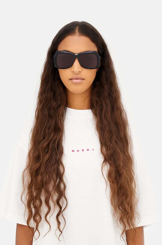 Marni ochelari de soare Tiznit Black uniforme negru EYMRN00056.001.HJB