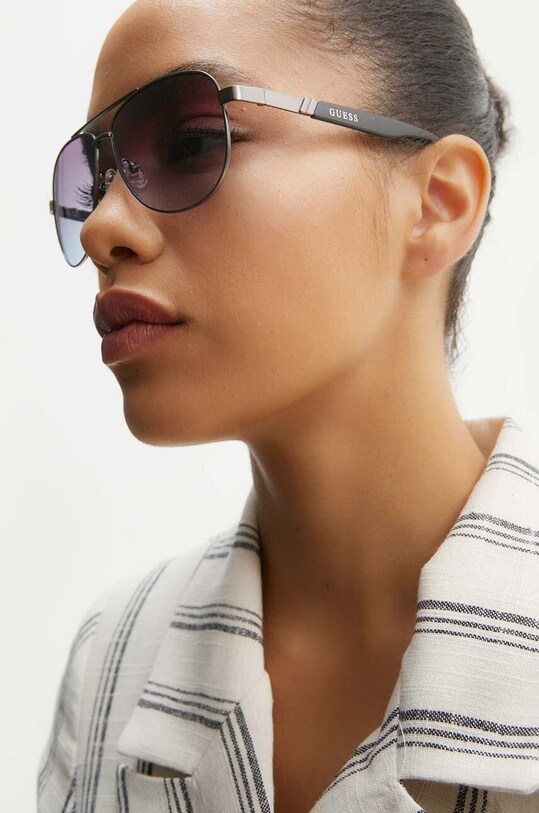 Guess ochelari de soare nu albastru GF0246.11W