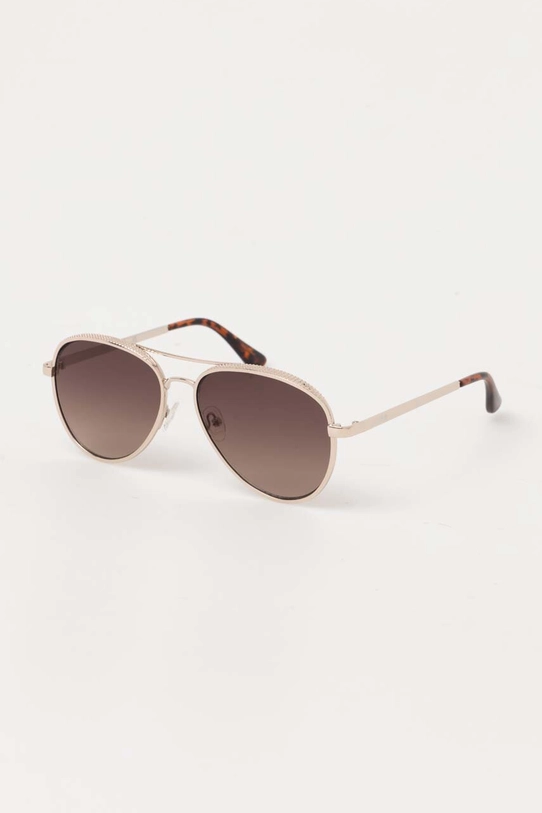 Guess okulary przeciwsłoneczne gradientowa złoty GF0350.32F