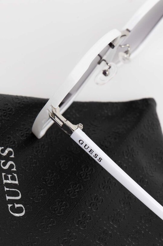 Guess ochelari de soare alb GF0407.21B