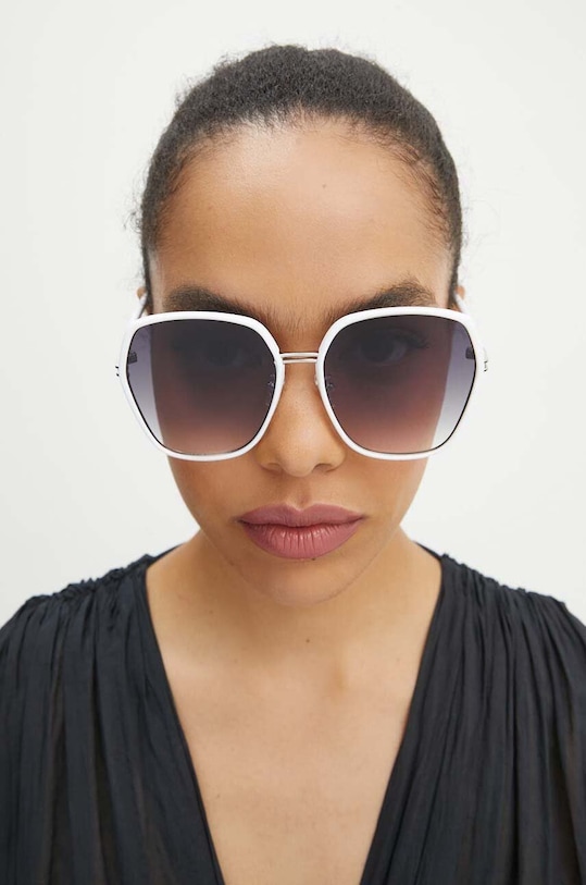 Слънчеви очила Guess GF0407.21B бял