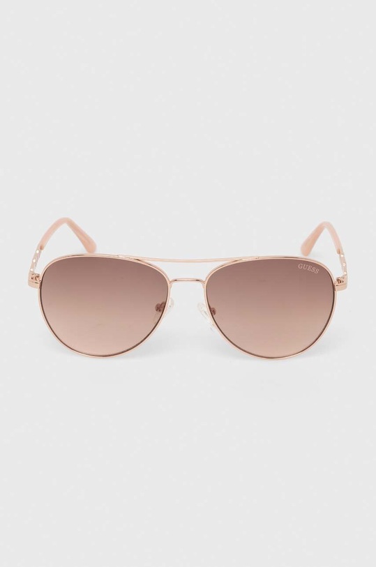 Akcesoria Guess okulary przeciwsłoneczne GF6143.28F złoty