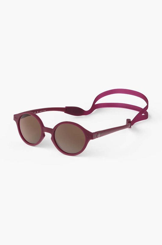 IZIPIZI okulary przeciwsłoneczne dziecięce KIDS #d Gift Box fioletowy KDS2624