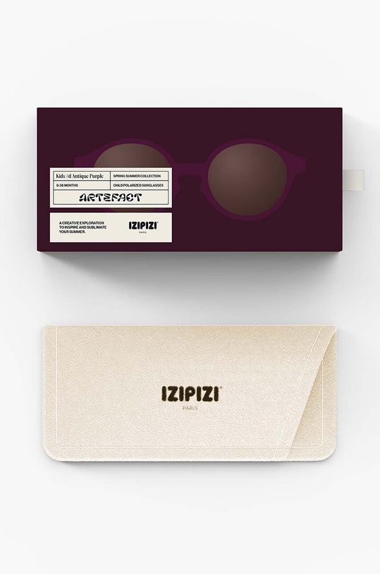 IZIPIZI okulary przeciwsłoneczne dziecięce KIDS #d KDS2624 fioletowy