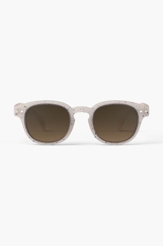 IZIPIZI okulary przeciwsłoneczne dziecięce JUNIOR SUN #c JSN1824 beżowy SS24