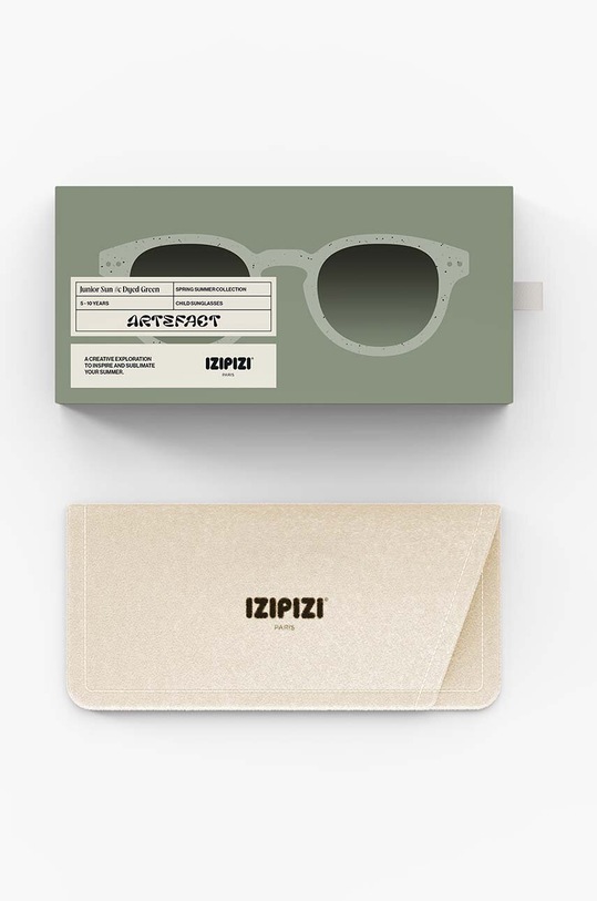 IZIPIZI okulary przeciwsłoneczne dziecięce JUNIOR SUN #c JSN1824 żółty