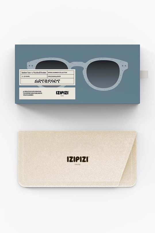 IZIPIZI okulary przeciwsłoneczne dziecięce JUNIOR SUN #c JSN1824 niebieski