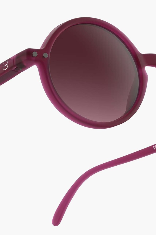 Chłopiec IZIPIZI okulary przeciwsłoneczne dziecięce JUNIOR SUN #g JSN2124 fioletowy