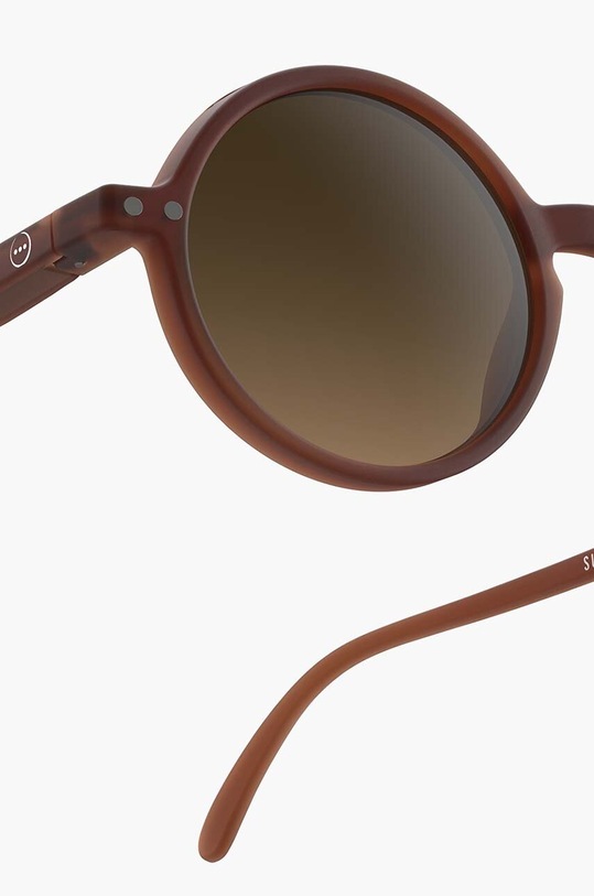 Chłopiec IZIPIZI okulary przeciwsłoneczne dziecięce JUNIOR SUN #g JSN2124 brązowy