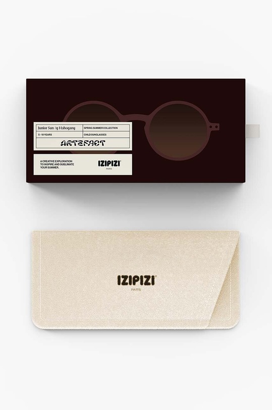 IZIPIZI okulary przeciwsłoneczne dziecięce JUNIOR SUN #g JSN2124 brązowy