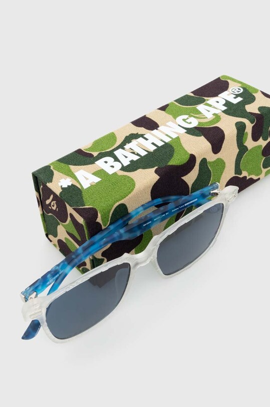A Bathing Ape okulary przeciwsłoneczne Sunglasses 1 M niebieski 1I20186009