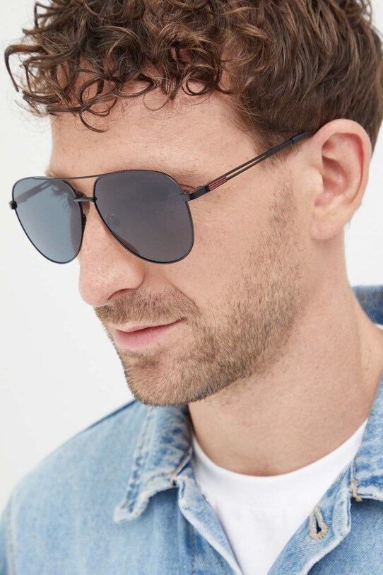 Сонцезахисні окуляри Guess авіатор чорний GF0231.02A