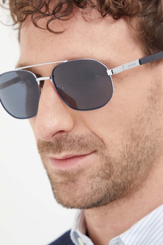 Guess okulary przeciwsłoneczne GF0250.90A srebrny