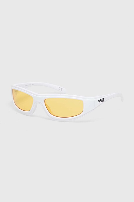 Vans occhiali da sole a tinta unita bianco VN000GMZWHT1
