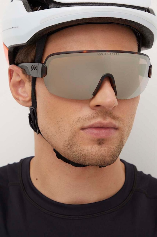 POC okulary przeciwsłoneczne Aim AIM1001 brązowy SS24