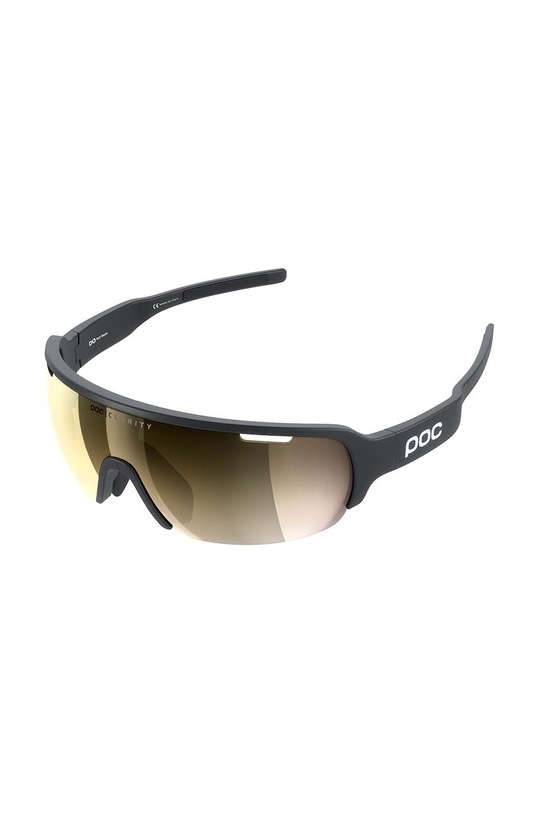 POC okulary przeciwsłoneczne DO Half Blade gładka z detalem czarny DOHB5511