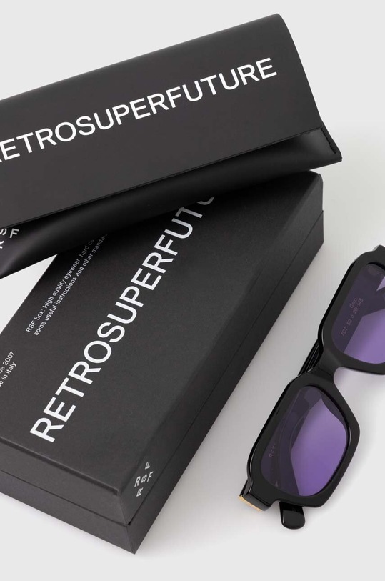 Sluneční brýle Retrosuperfuture Caro černá CARO.7C7