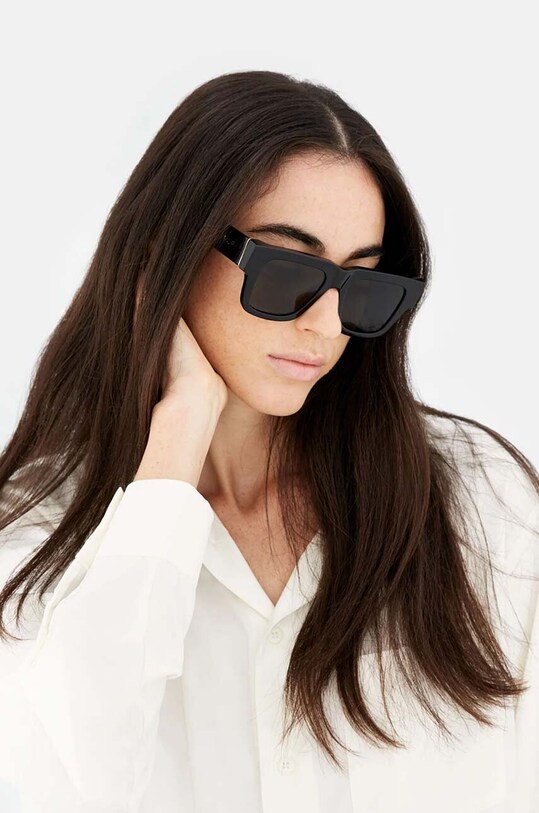 Retrosuperfuture ochelari de soare Mega negru MEGA.UAN