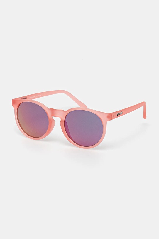 Goodr okulary przeciwsłoneczne Circle Gs Influencers Pay Double lustrzana różowy GO.540787