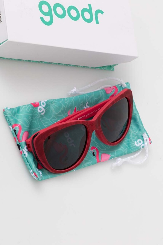 Accessori Goodr occhiali da sole Runways Haute Day in Hell GO.841932 rosso