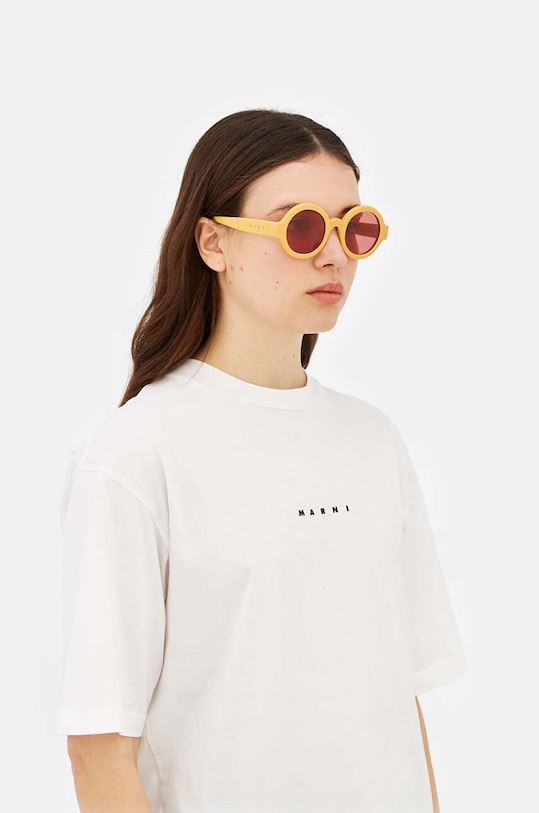 Slnečné okuliare Marni Nakagin Tower EYMRN00041.003.IAT oranžová AA00