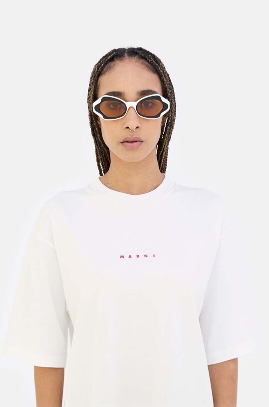 Marni ochelari de soare Unlahand EYMRN00064.003.W9L alb AA00