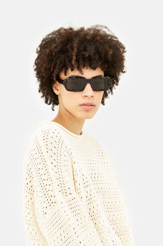 Retrosuperfuture okulary przeciwsłoneczne Fantasma FANTASMA.QX3 brązowy AA00