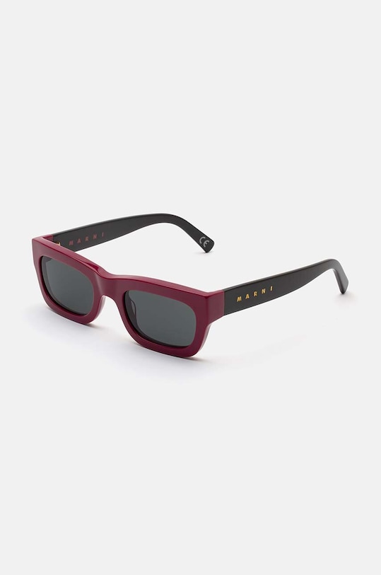 Marni okulary przeciwsłoneczne Kawasan Falls Bordeau jednolita bordowy EYMRN00019.004.KFK