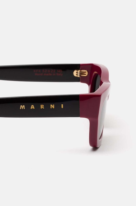Marni okulary przeciwsłoneczne Kawasan Falls Bordeau bordowy EYMRN00019.004.KFK