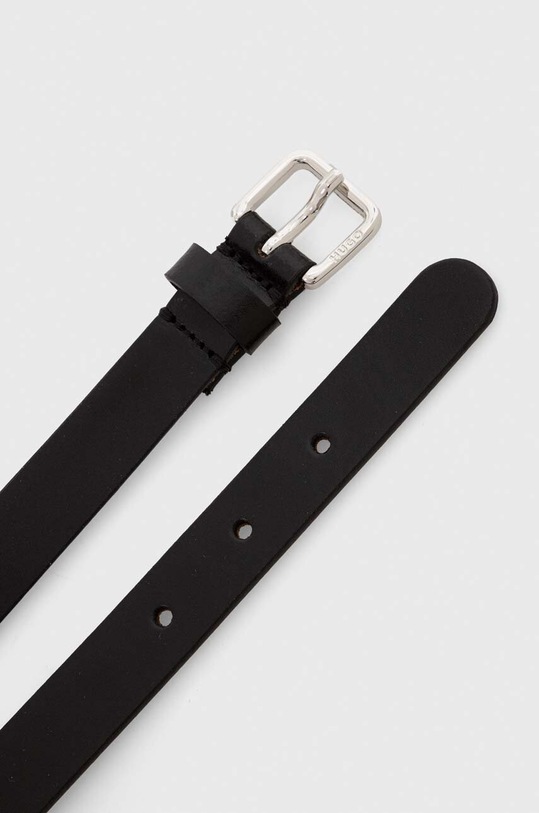 HUGO curea de piele 50512910 negru SS24