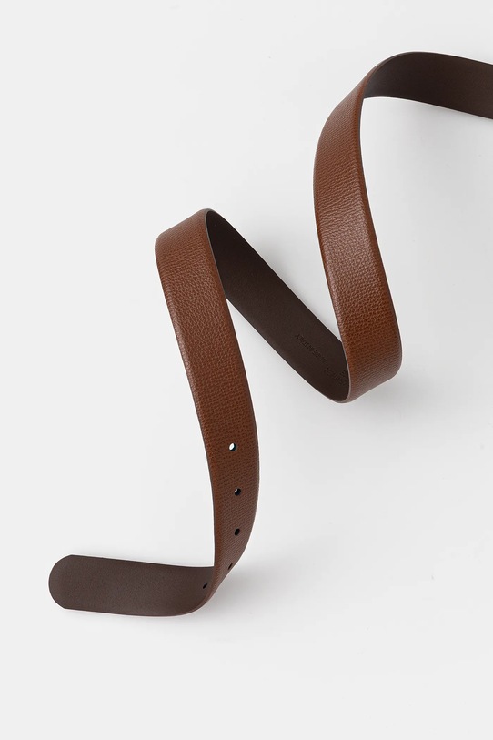 Doplnky Kožený opasok BOSS 50480651 hnedá