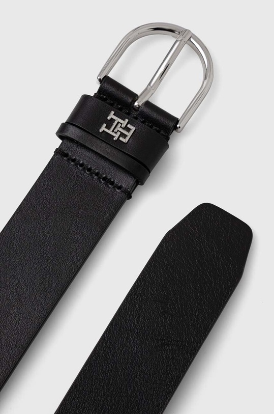 Tommy Hilfiger bőr öv AW0AW15767 fekete SS24