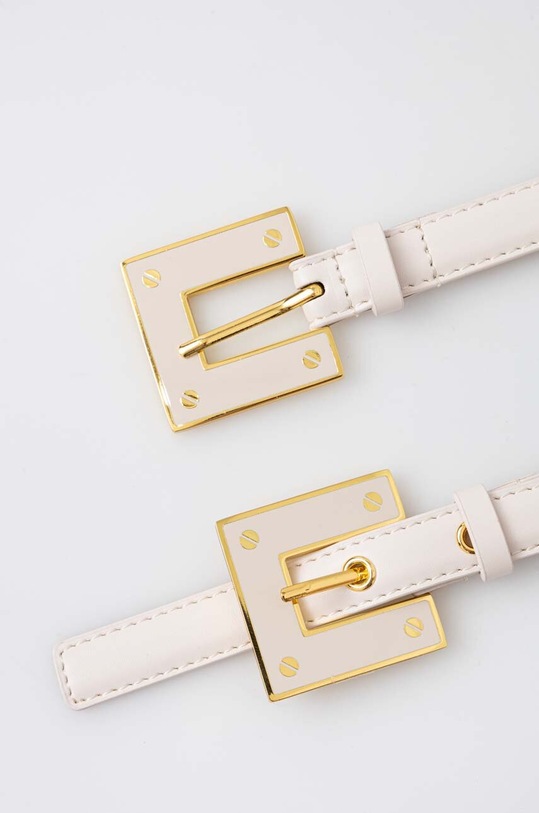 Elisabetta Franchi pasek CT03S41E2 beżowy SS24