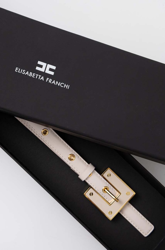 Akcesoria Elisabetta Franchi pasek CT03S41E2 beżowy