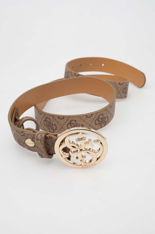 Ремінь Guess бежевий GFBOXW.P4101