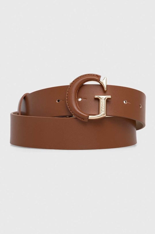 Opasok Guess MASIE Planet friendly hnedá BW9066.P4135