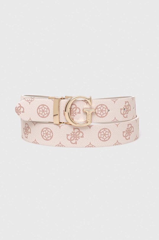 Двосторонній ремінь Guess рожевий BW9078.P4130