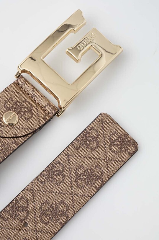Guess pasek MERIDIAN BW9063.P4140 beżowy SS24