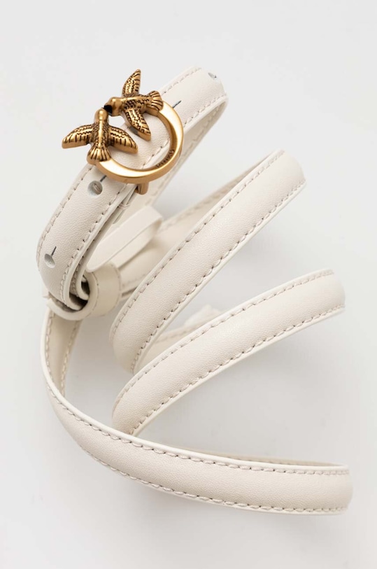 Pinko curea de piele 102148.A0F1 alb AA00