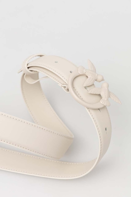 Pinko curea de piele 100125.A1K2 alb AA00
