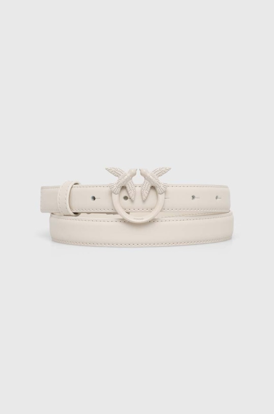 Кожен колан Pinko бял 100143.A1K2