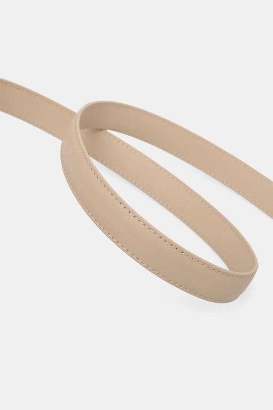 Kožený opasok Pinko 100143.A1K2 béžová AA00
