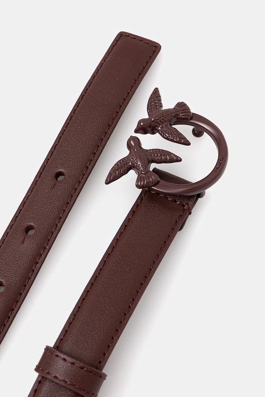 Кожен колан Pinko 100143.A1K2 бордо AA00