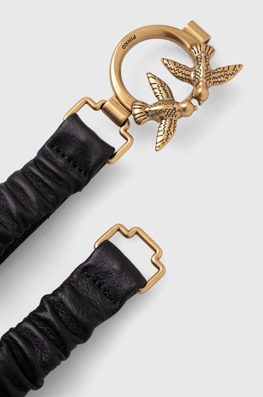 Pinko pasek skórzany 102782.Y68H czarny SS24